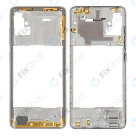 Samsung Galaxy A51 A515F - Stredný Rám (Prism Crush White) - GH98-45033A Genuine Service Pack