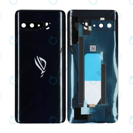 Asus ROG Phone 3 ZS661KS - Battery Cover (Black Glare) - 90AI0030-R7A020 Genuine Service Pack