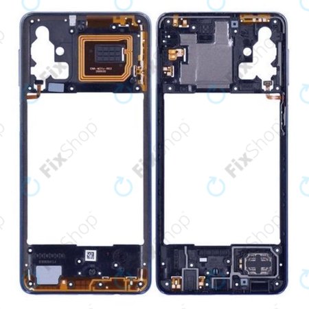 Samsung Galaxy M31s M317F - Middle Frame (Mirage Blue) - GH97-25062B Genuine Service Pack