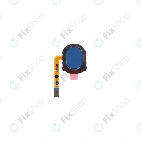 Samsung Galaxy A20e A202F - Fingerprint Sensor + Flex Cable (Blue) - GH96-12565C Genuine Service Pack