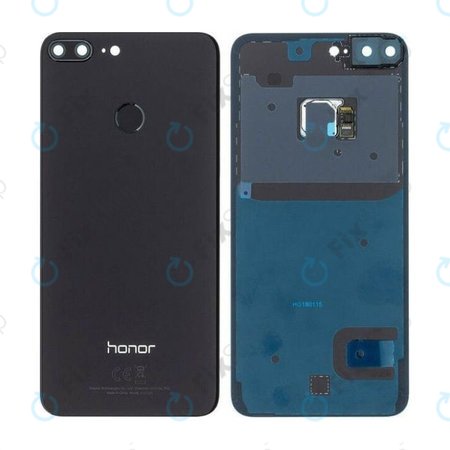 Huawei Honor 9 Lite - Battery Cover + Fingerprint Sensor (Black) - 02351SMM, 02351SYP Genuine Service Pack