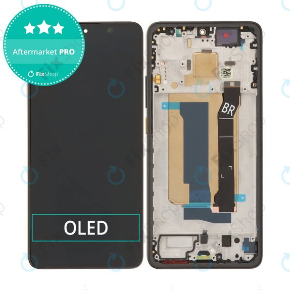 Xiaomi Poco X7 Pro - LCD Display + Touch Screen + Frame (Yellow) OLED
