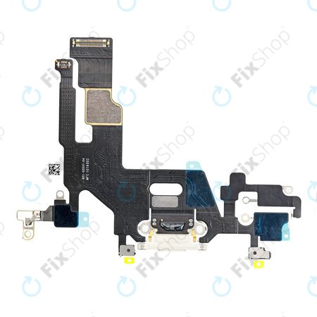 Apple iPhone 11 - Charging Connector + Flex Cable (White)