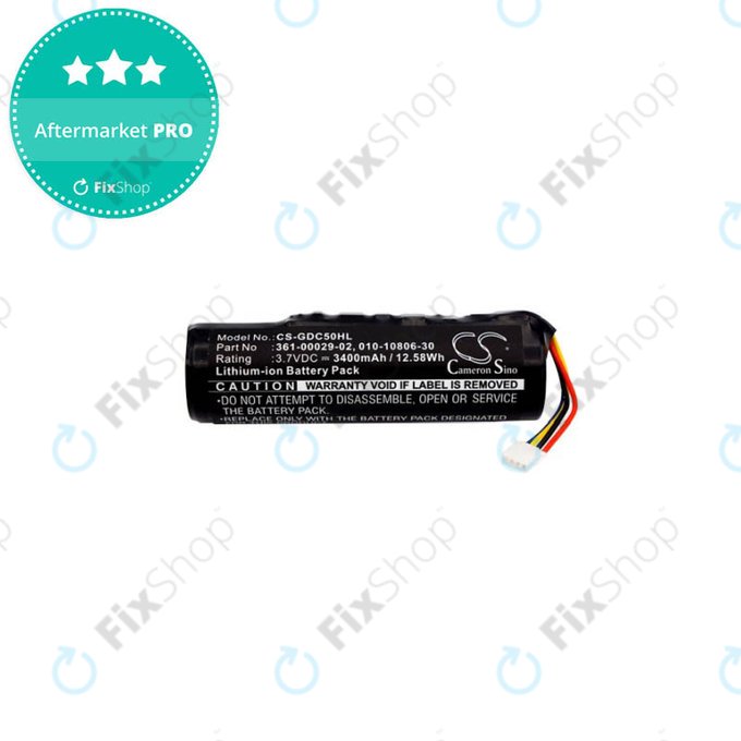 Garmin Alpha 100, DC50, GAA002, GAA003, GAA004, T5, TT10, TT15 - Battery 010-10806-30, 010-11828-03, 361-00029-02 3400mAh HQ