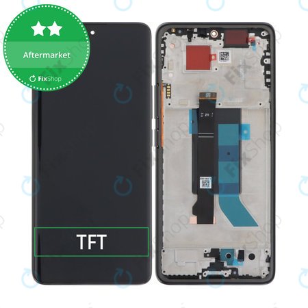 Xiaomi Redmi Note 14 Pro 5G 24090RA29G - LCD Display + Touch Screen + Frame (Midnight Black) TFT