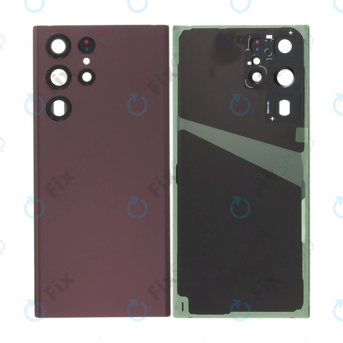 Samsung Galaxy S22 Ultra S908B - Battery Cover Assembly (Burgundy)