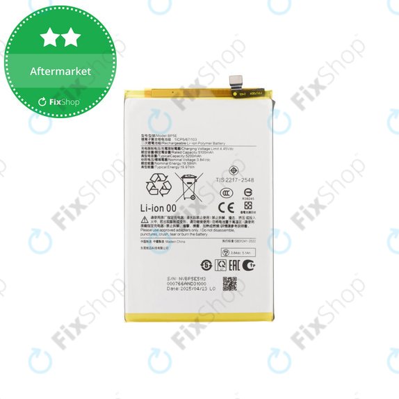 Xiaomi Redmi A5 4G - Battery BP5E 5200mAh