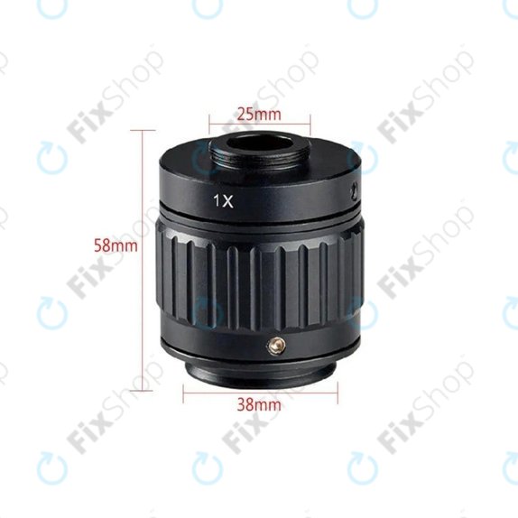 CTV Adapter 1X for Trinocular Microscope, C-Mount