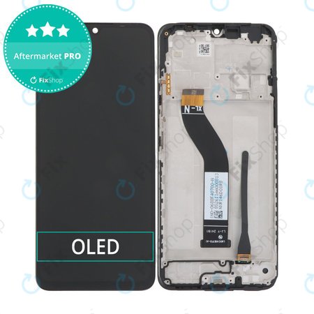 Xiaomi Redmi 14C 4G, Poco C75 - LCD Display + Touch Screen + Frame (Midnight Black) OLED