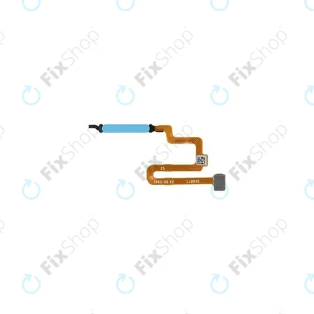Xiaomi Poco X4 Pro 5G 2201116PG - Fingerprint Sensor + Flex Cable (Laser Blue) - 490100009V5F Genuine Service Pack