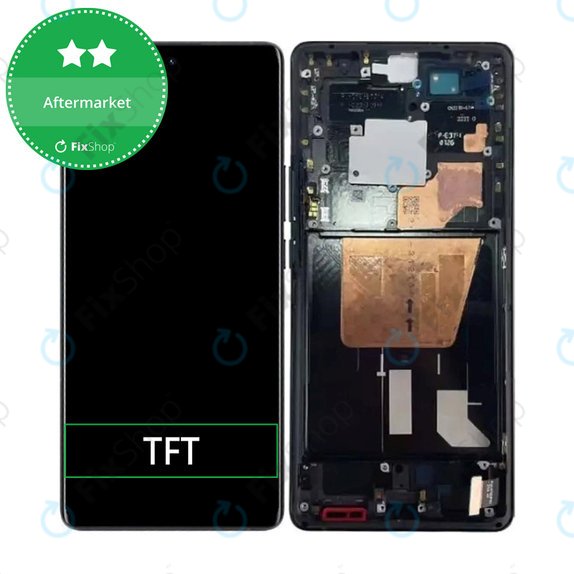 Vivo X80 Pro 5G V2185A V2145 - LCD Display + Touch Screen + Frame (Cosmic Black) TFT
