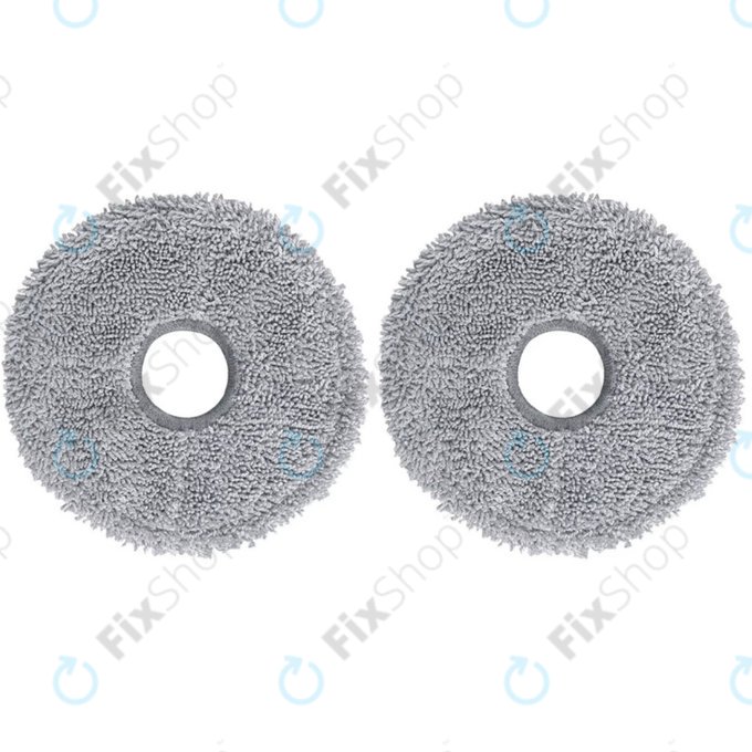 Mop Cloth, 2pcs for Xiaomi Dreame X50, L40s Pro Ultra, Mova V50 Ultra, P60