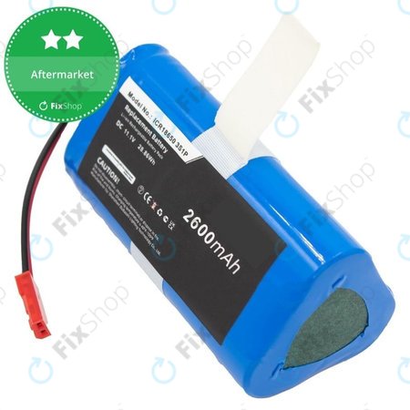 Ecovacs CEN250, V700 - Battery ICR18650 3S1P Li-Ion 11.1V 2600mAh
