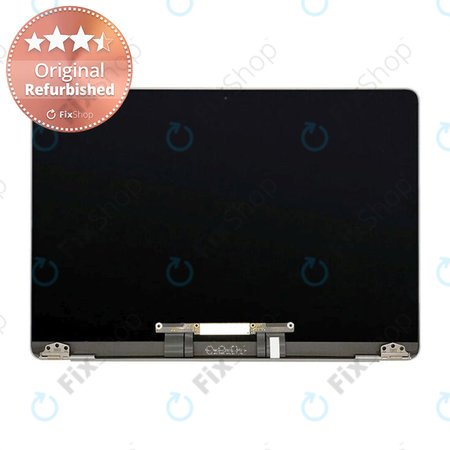 Apple MacBook Air 13" A1932 (2019) - LCD Display + Front Glass + Case (Silver) Original Refurbished