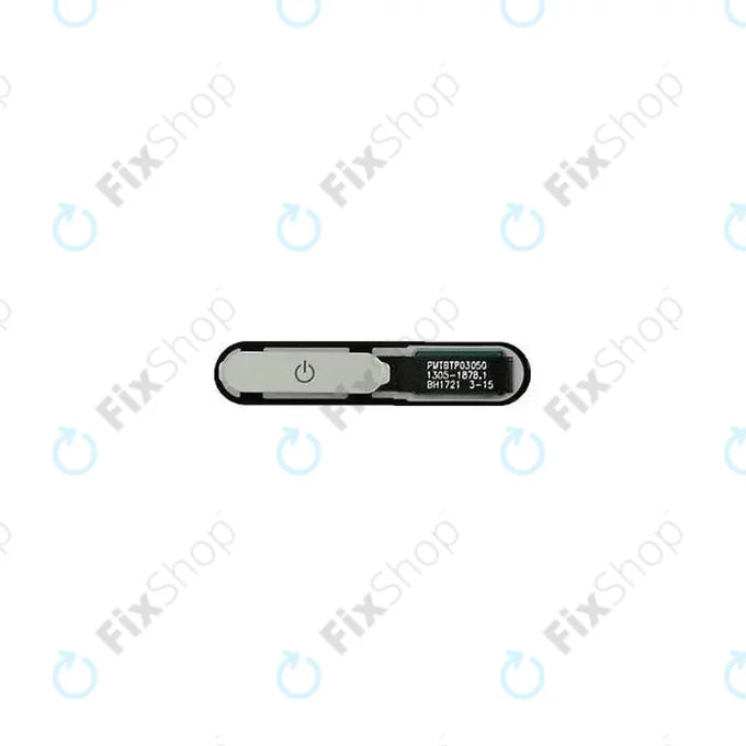 Sony Xperia XZ1 Compact G8441 - Fingerprint Sensor (White Silver) - 1310-0321 Genuine Service Pack