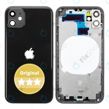 Apple iPhone 11 - Rear Housing (Black) Original