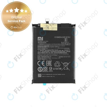Xiaomi Redmi 9, Note 9 - Battery BN54 5020mAh - 460200001J1G, 460200003P1G Genuine Service Pack