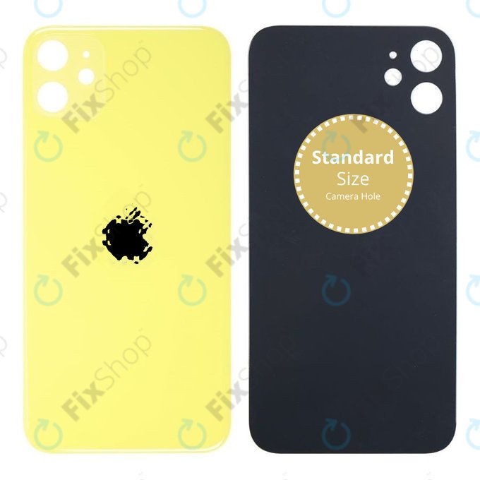 Apple iPhone 11 Rear Housing Glass (Yellow) FixShop