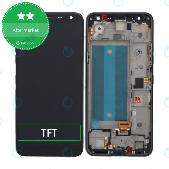 LG K40 - LCD Display + Touch Screen + Frame (Black) TFT