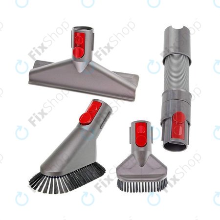 Dyson V7, V8, V10, V11, V12, V15, Outsize - Accessory Set with Plug-In Mechanism