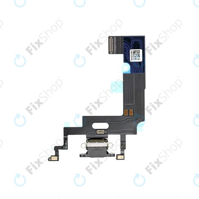 Apple iPhone XR Charging Connector Flex Cable (Black) FixShop