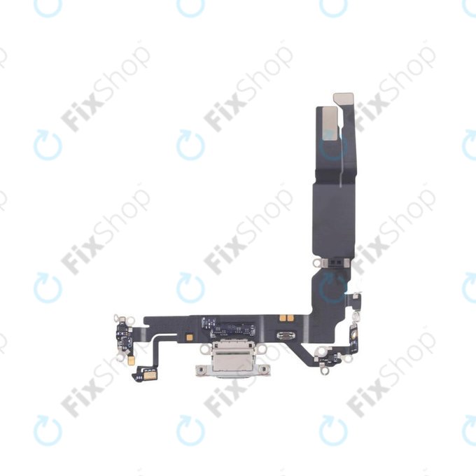 Apple iPhone 17 - Charging Connector + Flex Cable (White)