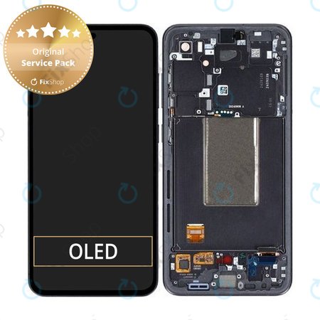 Samsung Galaxy S24 FE - LCD Display + Touch Screen + Frame (Graphite) - GH82-35848A Genuine Service Pack