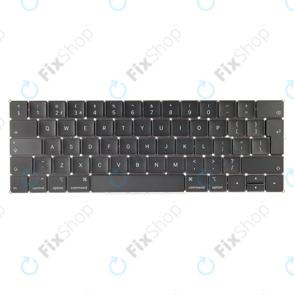 Apple MacBook Pro 13" A1989 (2018 - 2019), 15" A1990 (2018) - Keyboard UK