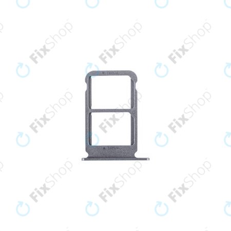 Huawei Honor 10 - SIM Tray (Glacier Grey) - 51661HYX Genuine Service Pack