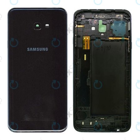 Samsung Galaxy J4 Plus (2018) - Battery Cover (Black) - GH82-18155A Genuine Service Pack