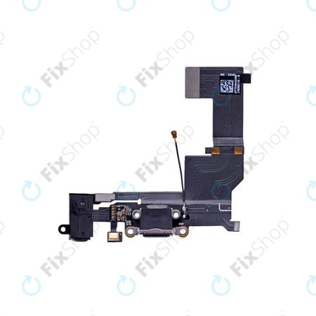 Apple iPhone SE - Charging Connector + Flex Cable (Black)