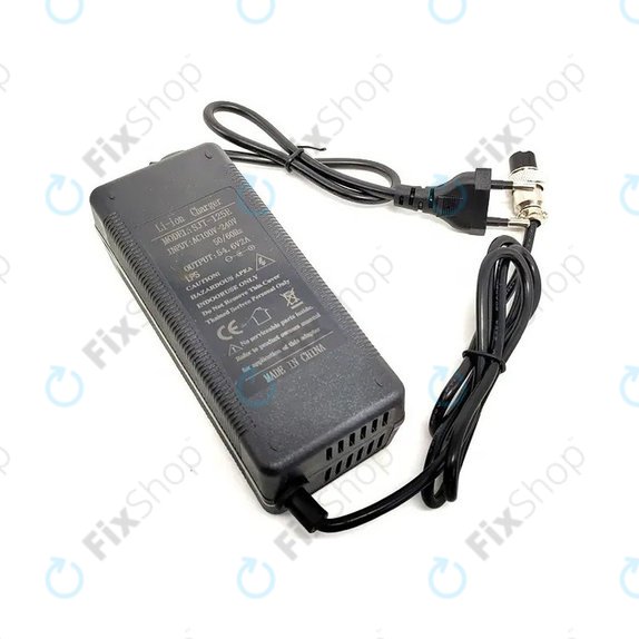 Kugoo M4 Pro, KuKirin M5 Pro, Zero 8, 9, VSETT 8, 8+, 9+ - Charger GX16 54.6V / 1.5A