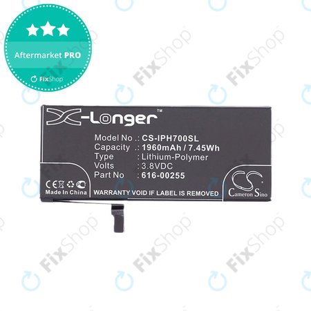 Apple iPhone 7 - Battery 616-00255 1960mAh HQ