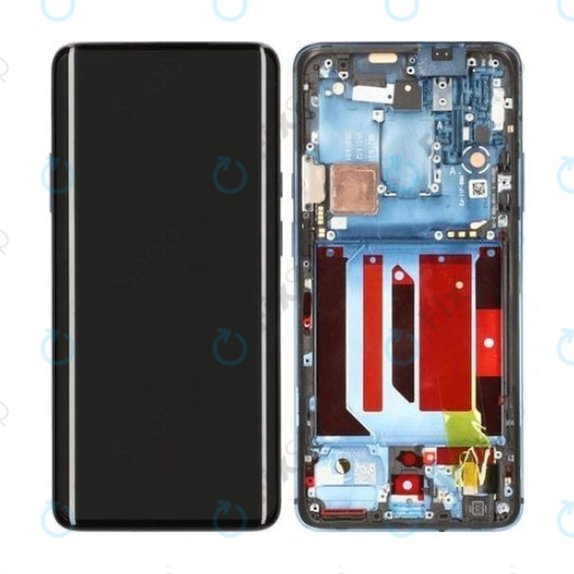 OnePlus 7T, 7T Pro - LCD Display + Touch Screen + Frame (Haze Blue)
