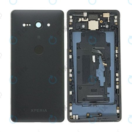 Sony Xperia XZ2 Compact - Battery Cover (Black) - 1313-0865