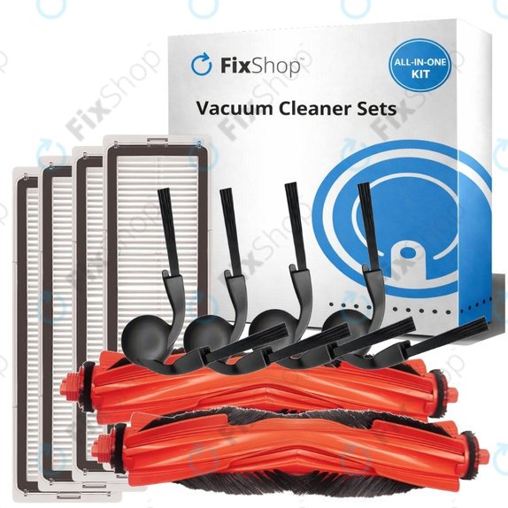 Replacement set for Xiaomi Robot Vacuum S40 (2x Main brush, 4x Filter, 4x Side brush)