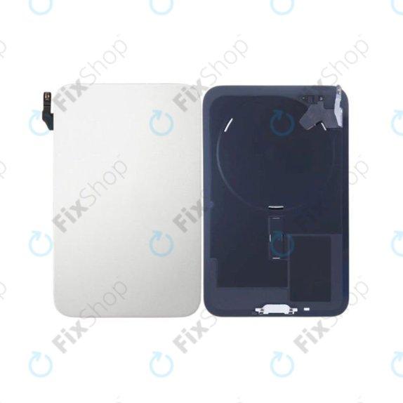 Rear Housing Glass with MagSafe for iPhone 17 Pro Max, Silver, Refurbished