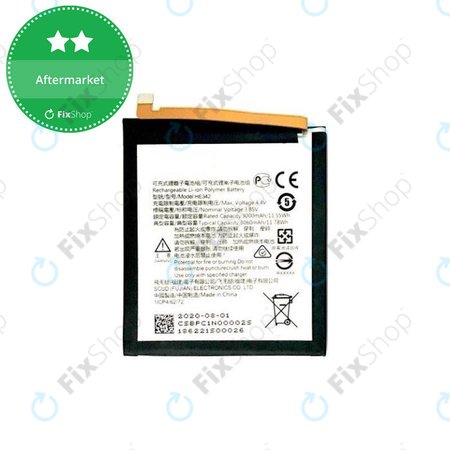 Nokia 7.1, 5.1 Plus, 6.1 Plus (Nokia X6) - Battery HE342 3000mAh