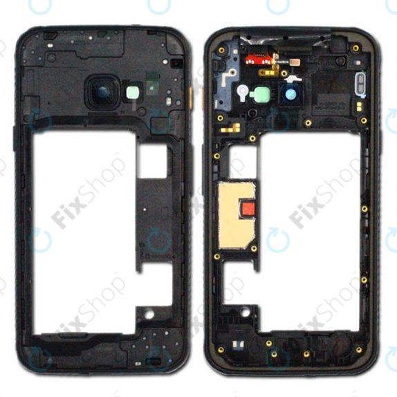 パーツ Galaxy Samsung Galaxy Xcover 4s G398F - Middle Frame (Black) - GH98