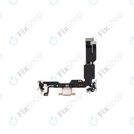 Apple iPhone 15 Plus - Charging Connector + Flex Cable (Pink)
