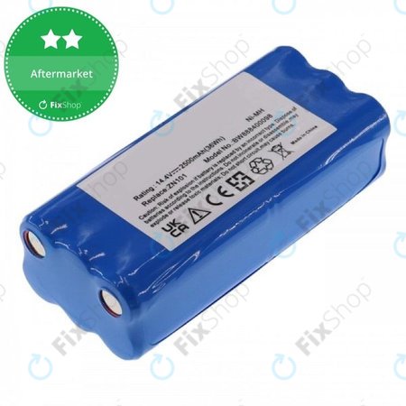 Ecovacs Dibea ZN101, K6, L6, Dirt Devil - Battery 0606004 Ni-MH 14.4V 2500mAh