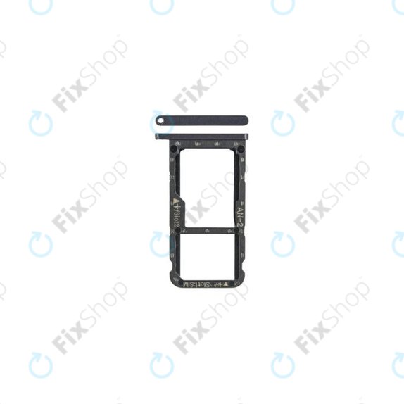 Huawei P20 Lite - SIM + SD Tray (Midnight Black) - 51661HKK Genuine Service Pack