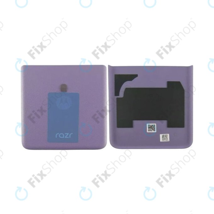 Motorola Razr 40 - Battery Cover (Bottom) (Grape Compote) - 5S58C22941 Genuine Service Pack