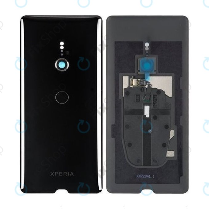 Sony Xperia XZ3 - Battery Cover (Black) - 1316-4763 Genuine Service Pack