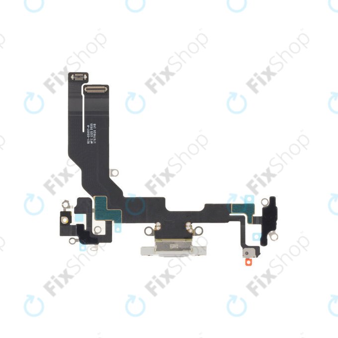 Apple iPhone 16e - Charging Connector + Flex Cable (White)