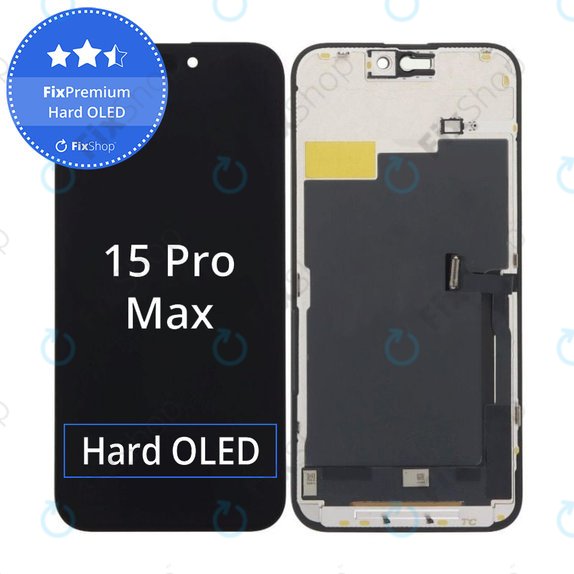 Apple iPhone 15 Pro Max - LCD Display + Touch Screen + Frame Hard OLED FixPremium