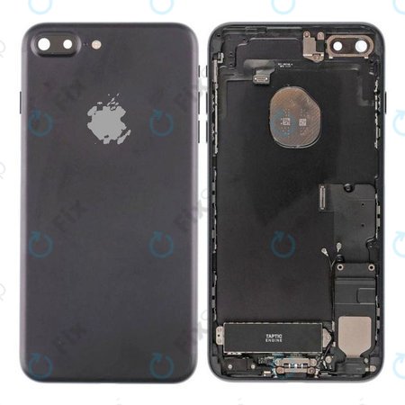 Apple iPhone 7 Plus - Rear Housing with Small Parts (Black)