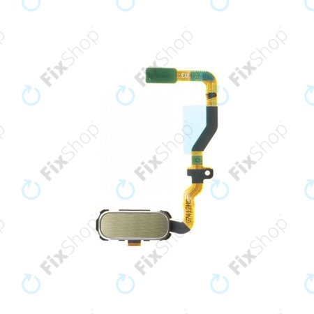 Samsung Galaxy S7 G930F - Home Button + Flex cable (Gold) - GH96-09789C Genuine Service Pack