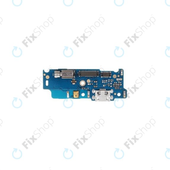Motorola Moto E4 XT1761 - Charging Connector + Microphone PCB Board