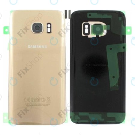 Samsung Galaxy S7 G930F - Battery Cover (Gold) - GH82-11384C Genuine Service Pack